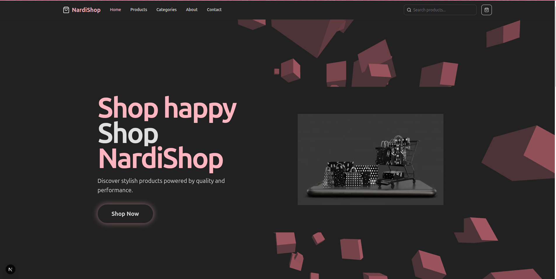 E-commerce website