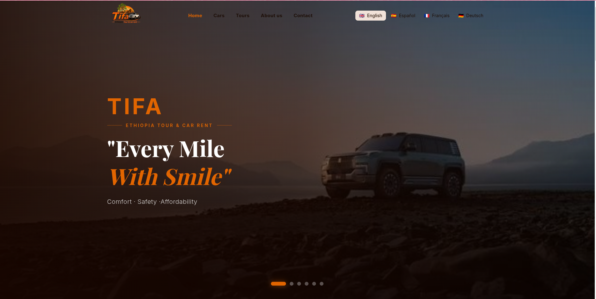 Tour & Car Rental Platform